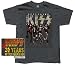 Rock Band KISS 'Destroyer' shirt '30 Years Of Destruction' charcoal grey 2-sided tee Image