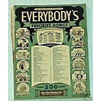 Buy Everybody's Favorite Songs, Everybody's Favorite Series No.1 by NYC Amsco Music Publishing Co.