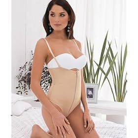 Leonisa Shapewear Moderate Control Shaper, Reduces your Waist, Thong LightBrown XLarge Leonisa Shapewear Moderate Control Shaper, Reduces your Waist, Thong-LightBrown-XLarge
