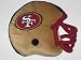 SAN FRANCISCO 49ERS 12 Plush Helmet Pillow With Face Mask