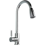 Best Modern Stainless Steel Single Handle Pull Down Sprayer Kitchen Faucet, Pull Out Kitchen Faucets Chrome