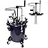 TCP Global Brand Commercial 2.5 Gallon (10 Liters) Spray Paint Pressure Pot Tank with Manual Mixing Agitator