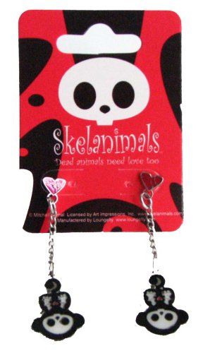 Click here to buy Lounge Fly Skelanimals Up Side Down Marcy Dangle Earrings 08 Newest Item * by Lounge Fly.