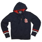 St. Louis Cardinals Ladies Retro Fashion Hoodie Sweatshirt by Red Jacket, navy, M