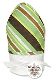 Trend Lab Blooming Bouquet Hooded Towel in Giggles Stripe