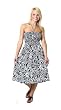 Alki'i Women's One-size-fits-all Tube Dress/Coverup with Animal Print (Zebra/Leopard/Cheetah/Giraffe)