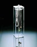 Necklace Holder - 12 Arm - Clear Acrylic (Clear) (4