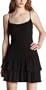 FLEURISH Junior's Knit Dress,Black,Small