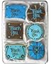 Beautiful Sweets Thank You Organic Cookies, 4 Cookies