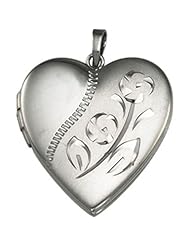Heart Locket in Sterling Silver