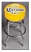 Corona Extra Beer Yellow Double Rung Swivel Bar Stool