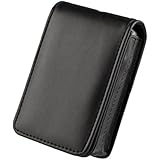 Synthetic Leather Camera Hard Case For Canon IXUS 275 HS, IXUS 170, IXUS 165, IXUS 160, IXUS 265 HS, IXUS 155, IXUS 150, IXUS 145, Panasonic Lumix DMC-SZ10, DMC-SZ8, Nikon COOLPIX S2900, COOLPIX S6800, COOLPIX S6700, COOLPIX S5300, COOLPIX S3600, COOLPIX S3700, SONY Cyber-shot DSC-WX350, DSC-WX220, DSC-W830, DSC-W810, DSC-W800 (Black)