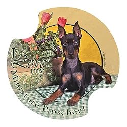 Miniature Pinscher Carsters, Coasters for Your Car
