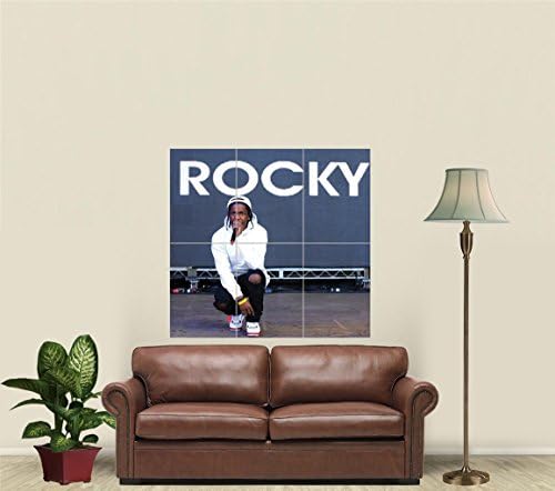 A$AP ASAP ROCKY RAP HIP HOP RAPPER Repositionable Peel &amp; Stick Poster F63