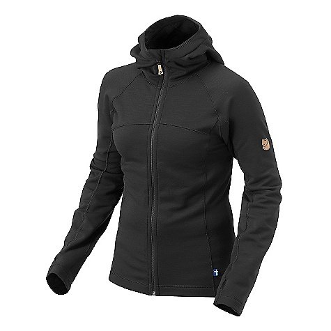 Fjallraven Tur Fleece Hoodie - Women's Black XS