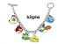 Angry Birds Bracelets Toy Collection - Birds Style - Red Birds, Green Brids