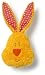 Trudi Sevi - 135085 - Jouet de Premier Age - Warmer Natural Seeds - Rabbit - Red