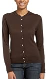 Red Moon Women's Cotton Long Sleeve Round Neck Cardigan Sweater