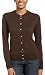 Apparel : Red Moon Women's Cotton Long Sleeve Round Neck Cardigan Sweater