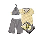 petunia pickle bottom ペチュニアピックルボトム social set 3ピース・ギフトセット｜6-12ヶ月　（376）EtchedCheck