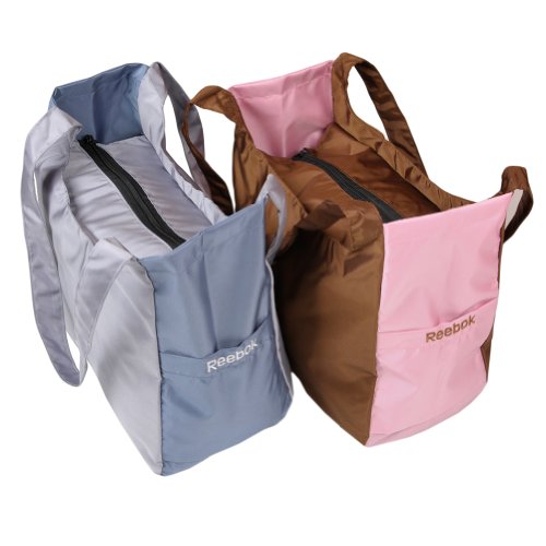 Women's New Two-Toned Reebok Zip Tote Bag By Reebok