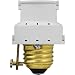 Jasco 18259 Touch Dimmer Lamp Socket Control in White