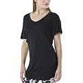 Juniors' Xhilaration&reg; Oversized Short Sleeve Tee - Ebony