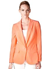Limited Collection Peak Lapel Highlighter Jacket
