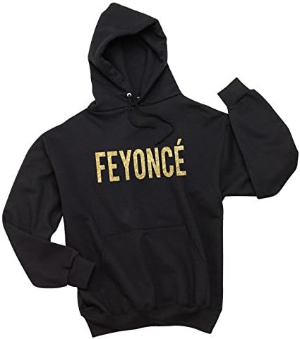Feyonce Pullover Hoodie Black (Large)