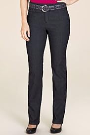 Per Una Roma Straight Leg Denim Jeans with Belt