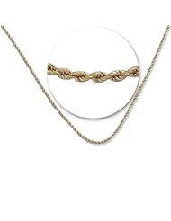 Rope Chain 18k Yellow Gold - 0.15 inch width