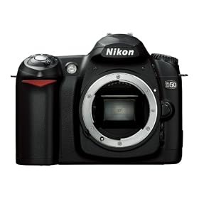Nikon D50 Digital SLR Camera Body Only Black [6MP]