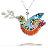 Turquoise Peace Dove Necklace from the Artazia Collection #062OR JN NN