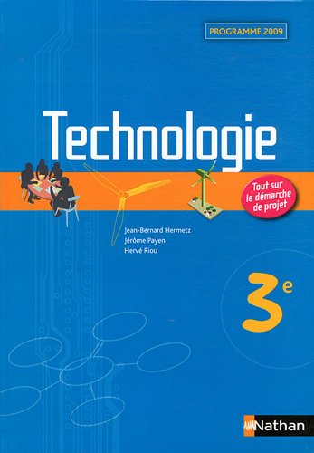 Technologie 3e : Programme 2009