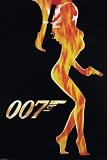 James Bond - 007 - Flame Girl Movie Poster(size 24
