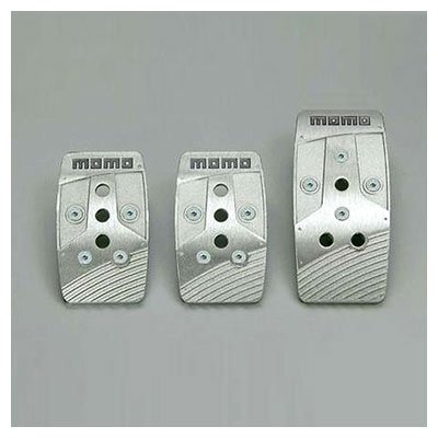 MOMO Stealth Basic Aluminum Manual Pedal Covers