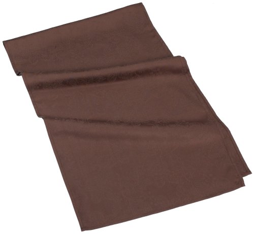 Nydel Clairette 19-Inch by 63-Inch Runner, Chocolat