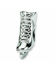 Sterling Silver Reflections Ice Skate Bead (4mm Diameter Hole)