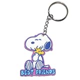  : PEANUTS SNOOPY + WOODSTOCK BEST FRIEND KEY RING (Licensed)