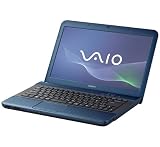 SONY VAIO Eシリーズ 14型ワイド液晶 カラー: ブルー プロセッサー:Intel Celeron B840（1.9GHz） HDD:320GB メモリー2GB DVDスーパーマルチドライブ OS：Windows7 Home Office無し 送料無料 長期保証付 (2011秋モデル） 秋