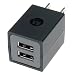 OEM Motorola SPN5689A Dual Port Universal Wall Charger for Motorola Droid RAZR MAXX XT916 / XT913, Admiral / PAX XT603, Atrix 2, DROID RAZR XT912 /HD, Photon 4G, Triumph WX435, Theory WX430, Titanium i1x, i412, XPRT, Droid X2, Clutch + i475