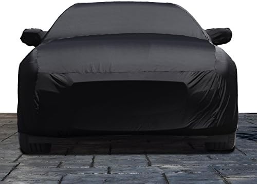 Beverly Hills Custom Fit Car Cover For 1954 Cunningham Continental Base Model ( Hand Made in the USA ) - Cotton Poly Blend Gray Fabric with Mirror Pockets