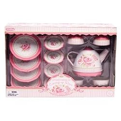 SCHYLLING ROSE TIN TEA SET