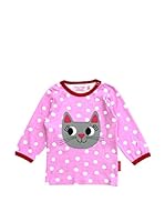 Toby Tiger Camiseta Manga Larga Lsapcat (Rosa)