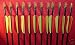 DISCOUNT CARBON ARROWS BLACK TECHNOFIBRE W/BROADHEADS