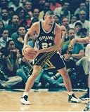Tim Duncan Autographed San Antonio Spurs 8x10 Photo