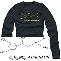 ADRENALIN LANGARM TSHIRT SCHWARZ S M L XL XXL