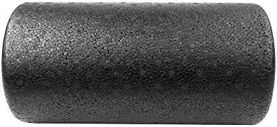 Black Extra Firm High Density Foam Roller Muscle Back Pain Trigger Yoga Massage