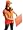 OccuNomix Orange Class 2 Economy Vest Size: Small
