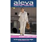 Aleva Simply Sheer - Womens Knee Highs -15 20 mmHg